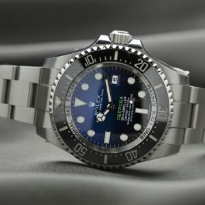 High-end Rolex wristwatch showcasing precision engineering and luxury design.